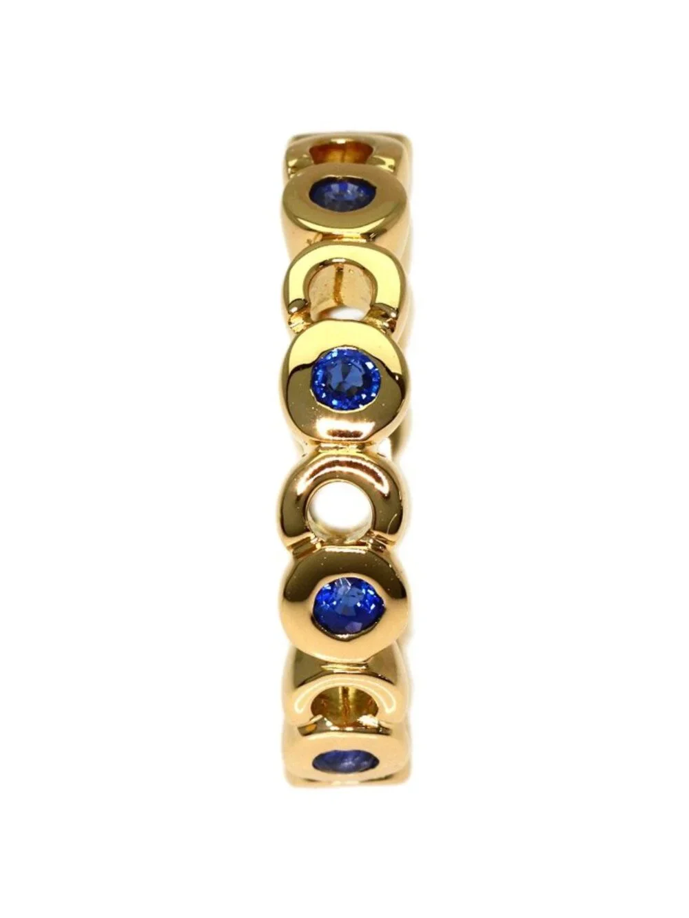 Chanel Coco Sapphire Ring 18K Yellow Gold
